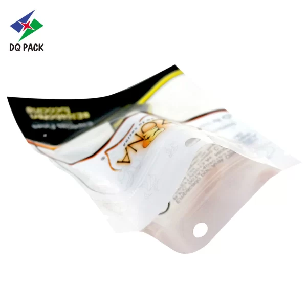 Custom 3 Side Seal Zipper Pouch for Spice Packaging Factory - DQ PACK (6)