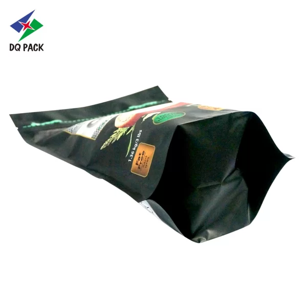 Custom 3lb Stand up Zipper Pouch for Quinoa Grains Packaging Supplier -DQ PACK (3)
