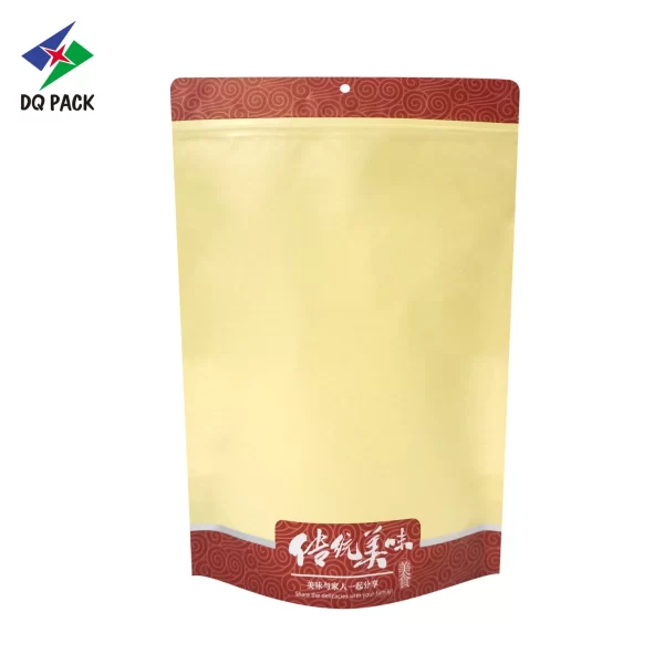 Custom Kraft Paper Bag for Snack Food Packaging Manufacturer- DQ PACK (3)
