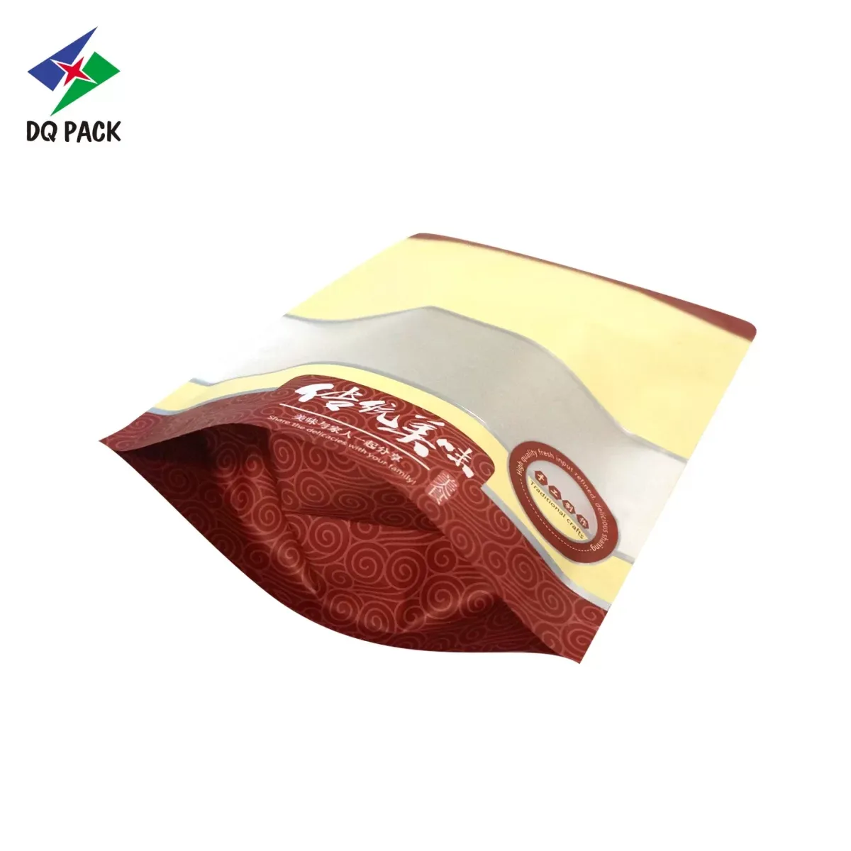 Custom Kraft Paper Stand Up Pouch-Factory-for-Snack-Food (2)