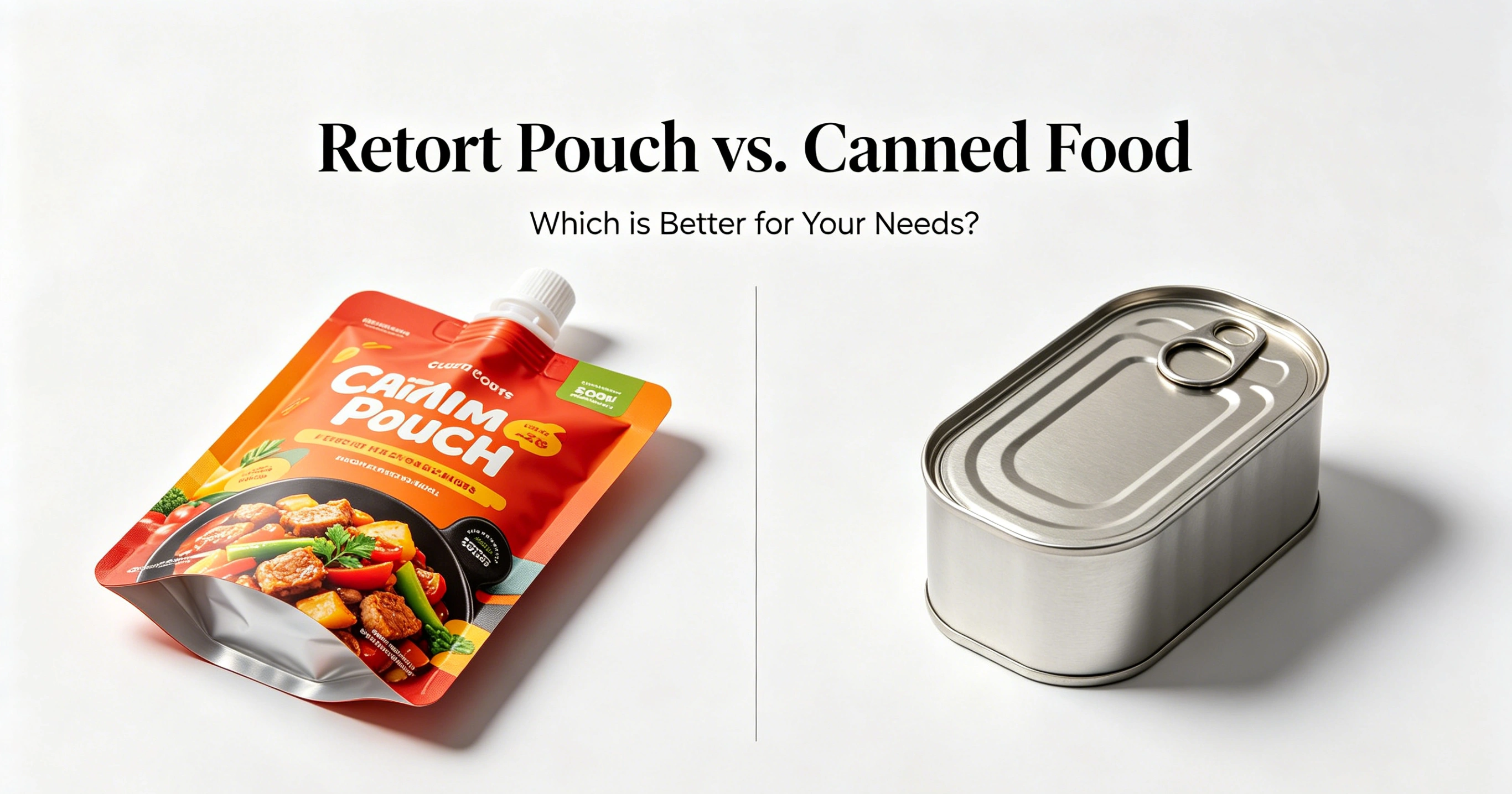 Retort Pouch vs Canned Food