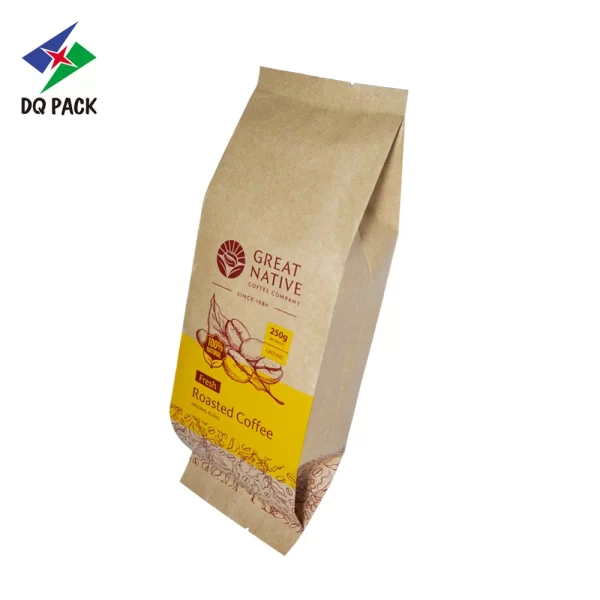 Wholesale Coffee Bag-Kraft Paper Side Gusset-DQ-PACK-2