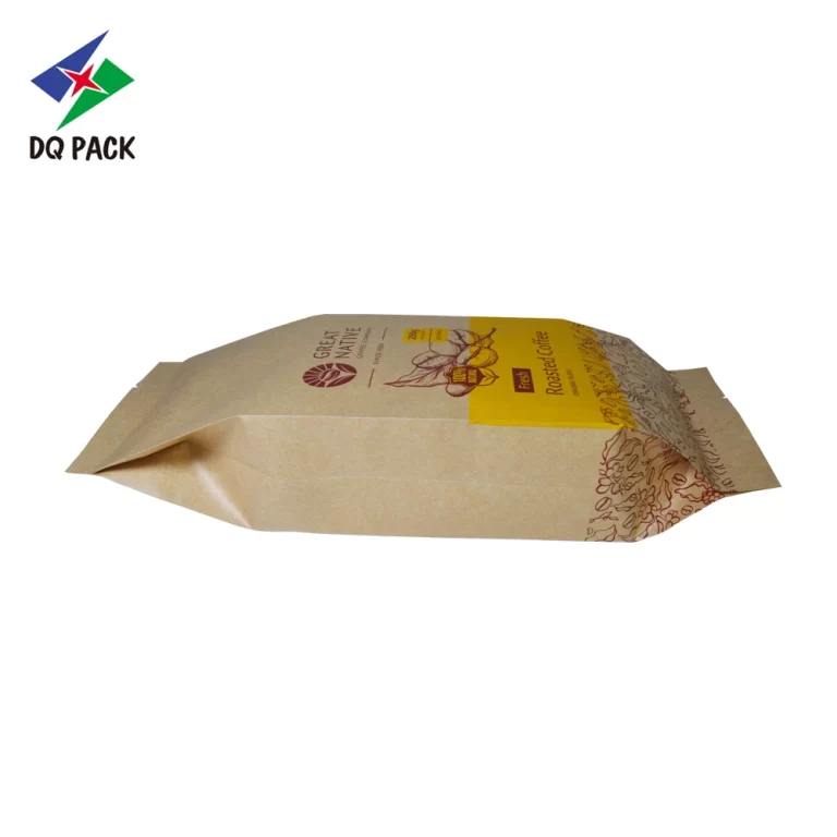 Wholesale Coffee Bag-Kraft Paper Side Gusset-DQ-PACK-3