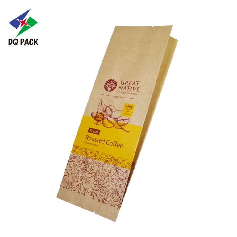 Wholesale Coffee Bag-Kraft Paper Side Gusset-DQ-PACK-4