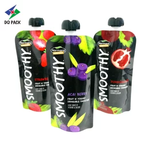 Wholesale Spout Pouches for 8oz Fruit Yogurt-1