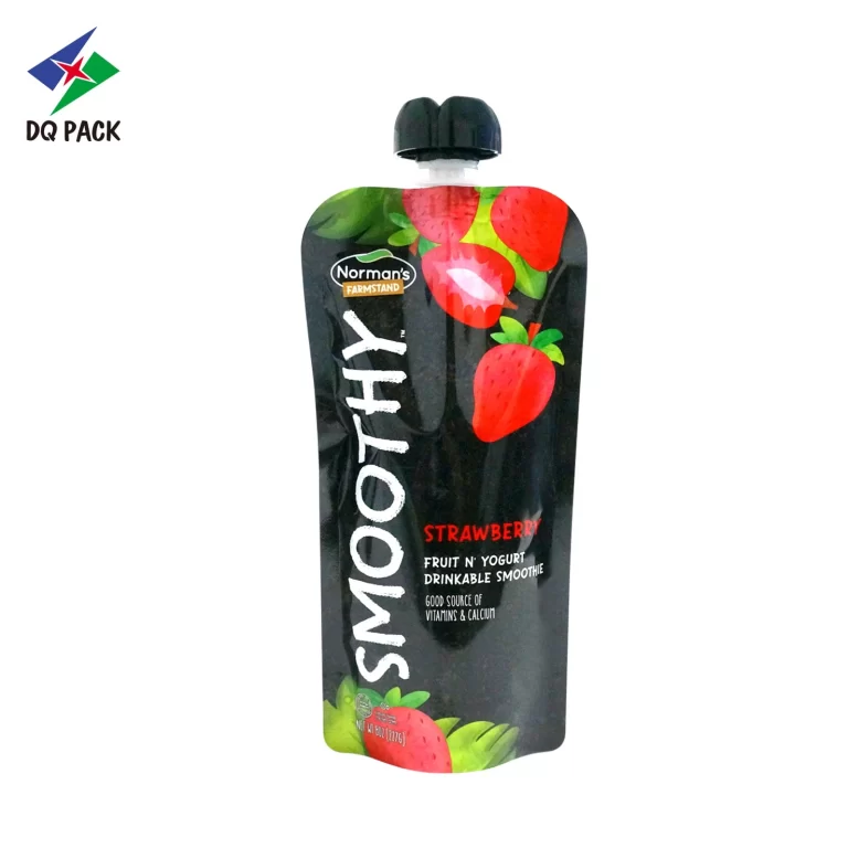 Wholesale Spout Pouches for 8oz Fruit Yogurt-2