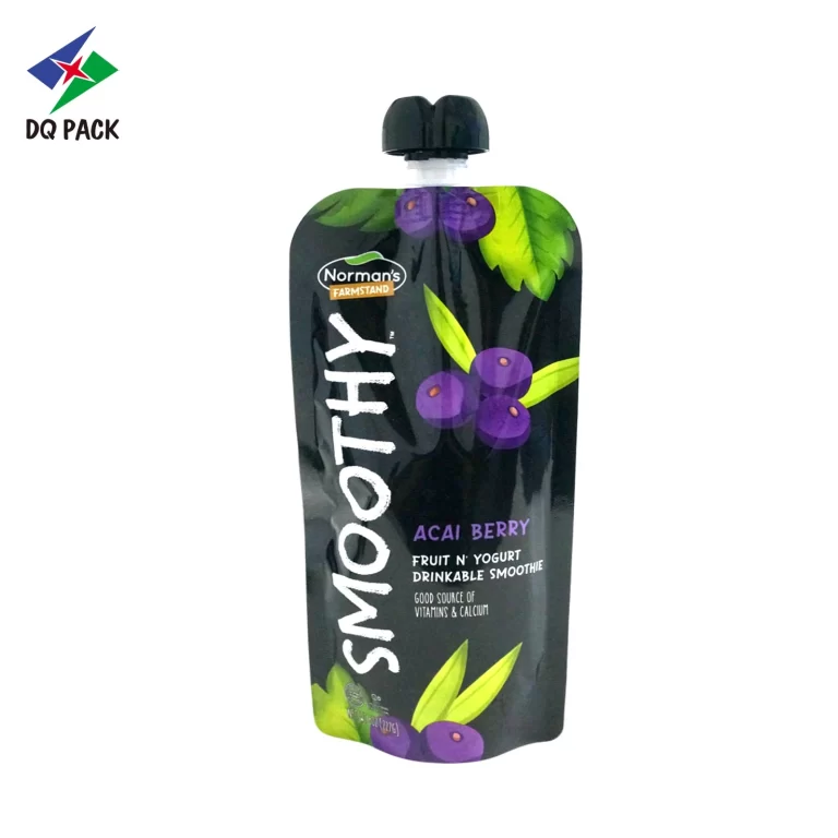 Wholesale Spout Pouches for 8oz Fruit Yogurt-4
