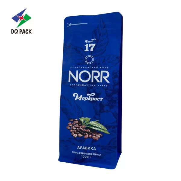 Custom Flat Bottom Coffee Bags-DQ PACK-2