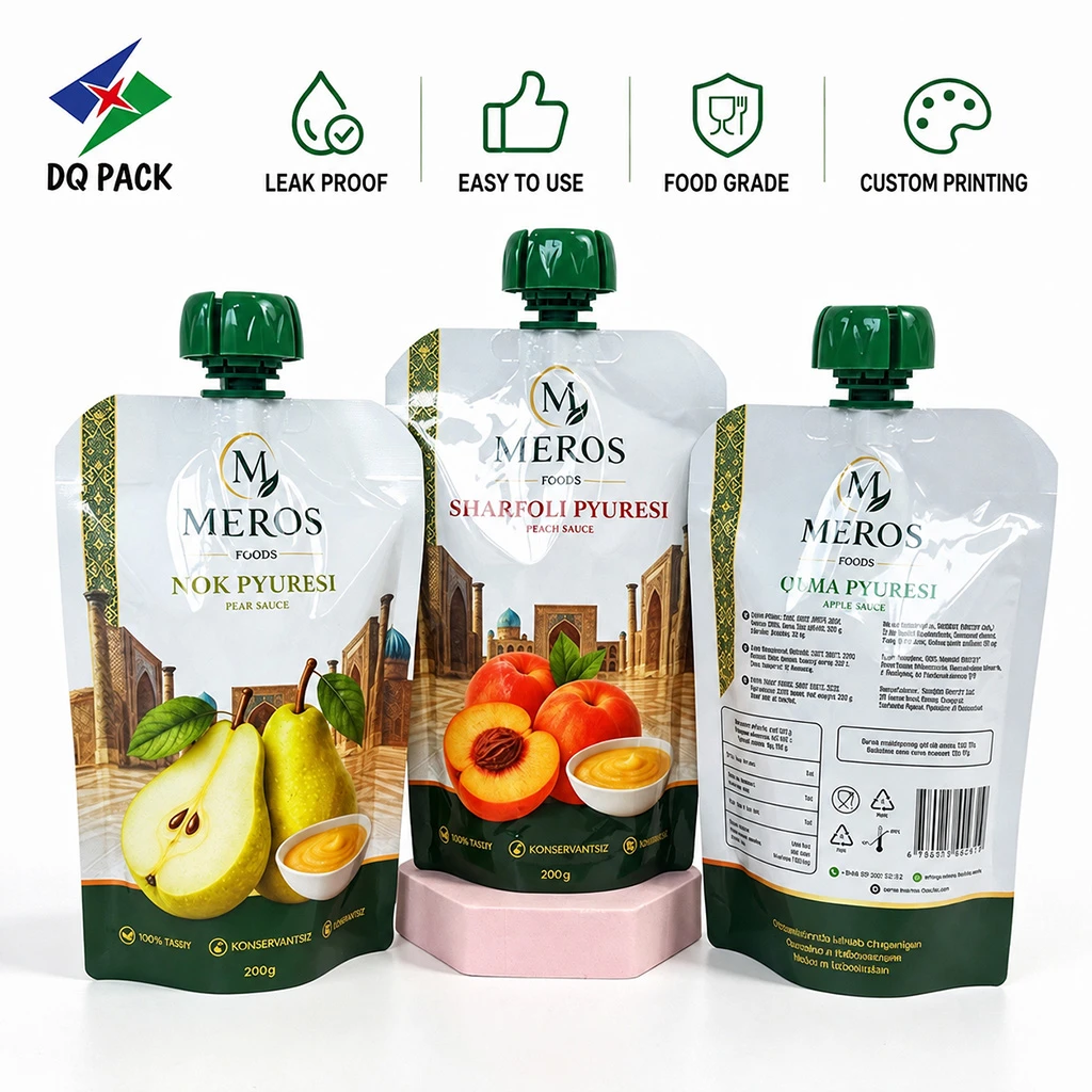 Custom Fruit Puree Spout Pouch-DQ-PACK-1