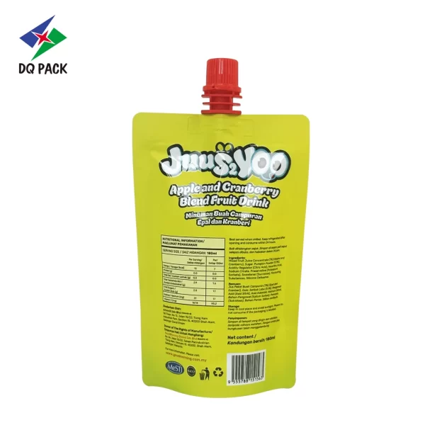 Custom Kids Juice Spout Pouches-DQ-PACK-5