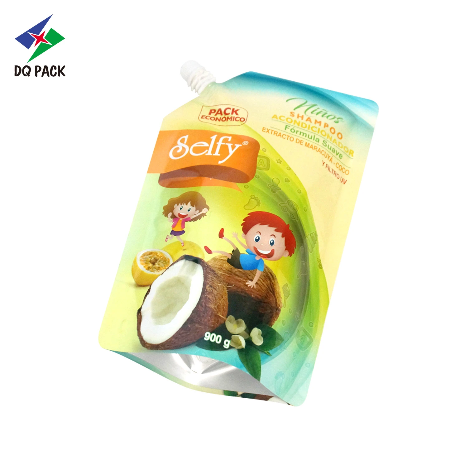 Custom Shampoo Spout Pouch-DQ-PACK-2