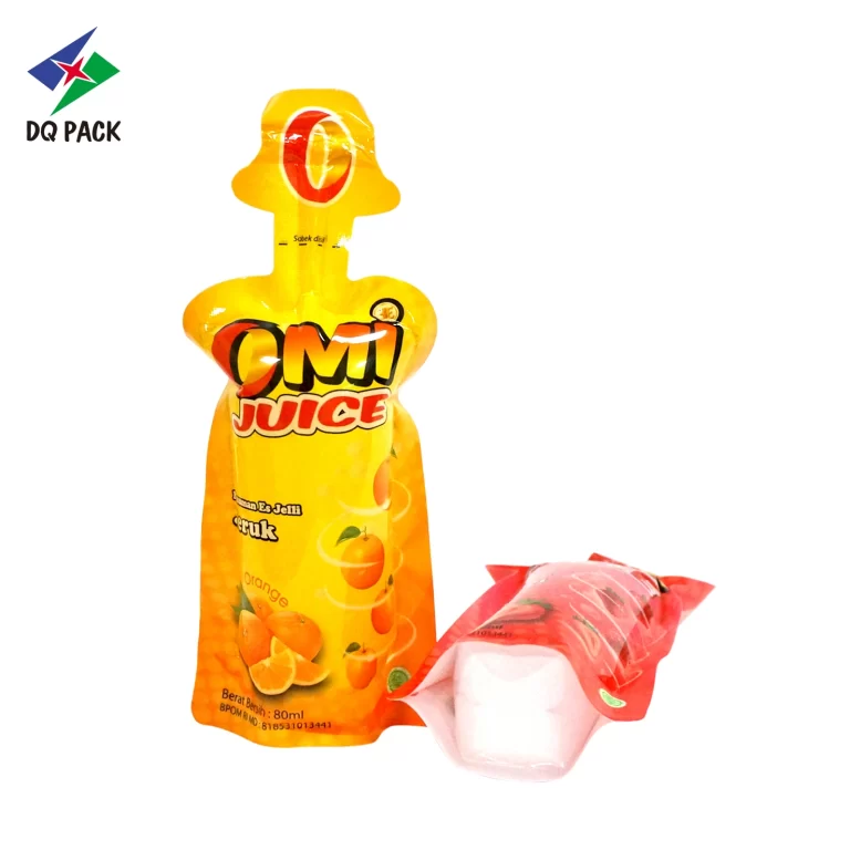 Custom Shape Plastic Juice Bag-Shaped Pouch-DQ PACK-2