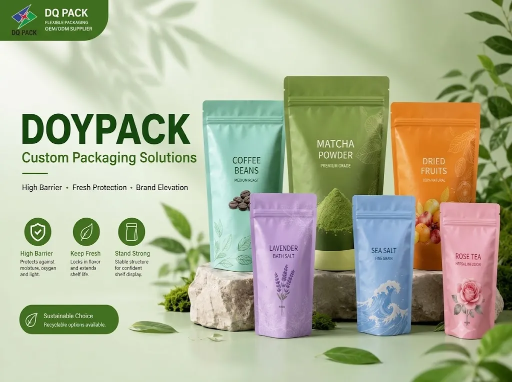 Doypack Packaging Guide Benefits, Types & Custom Solutions