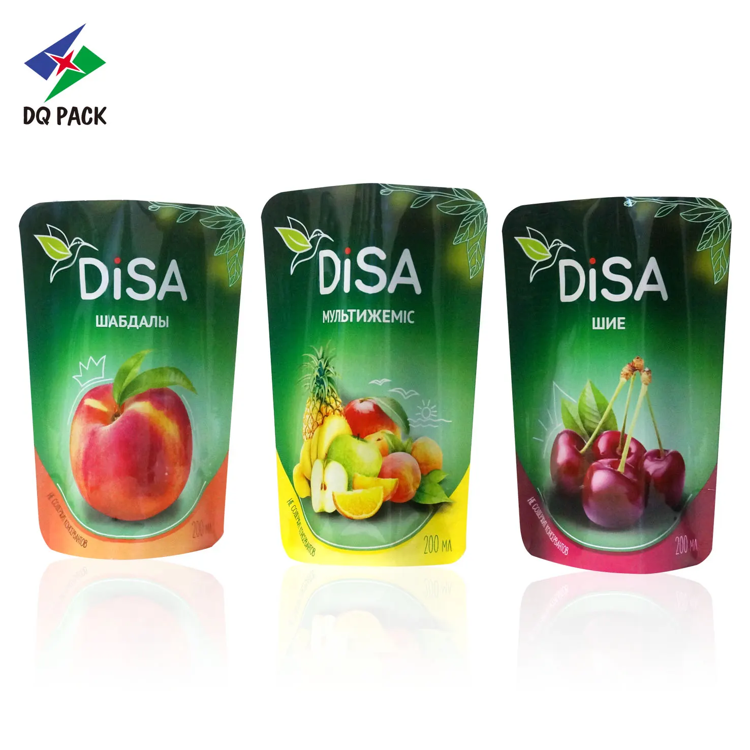 Custom Juice Pouch-Stand-Up Bag Wholesale-1
