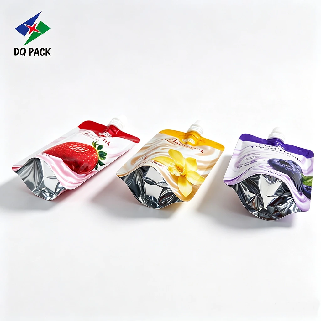 Custom Yogurt Drink Spout Pouches-DQ-PACK-2