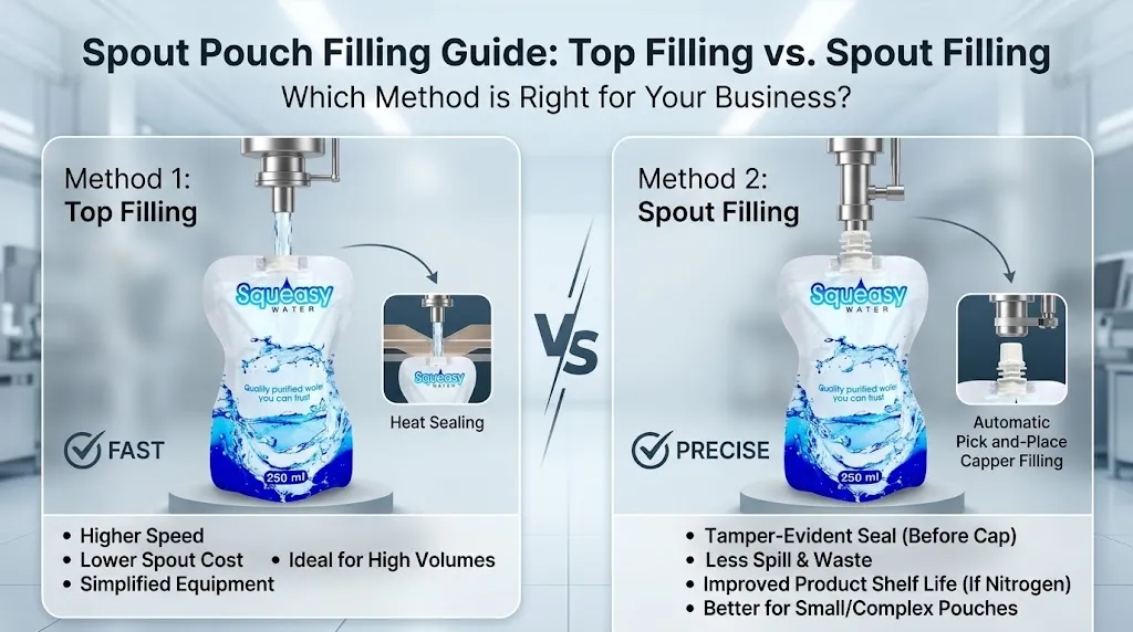 Spout Pouch Filling Guide Top Filling vs. Spout Filling
