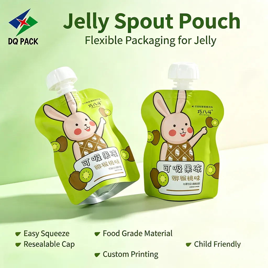 Custom Jelly Spout Pouch Manufacturer -DQ PACK (1)
