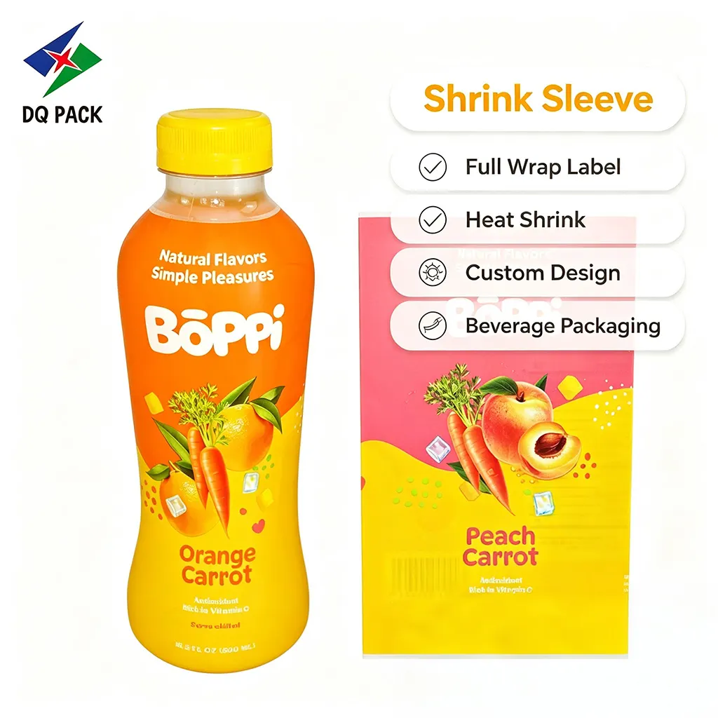 Custom Shrink Sleeve Labels - DQ PACK (5)